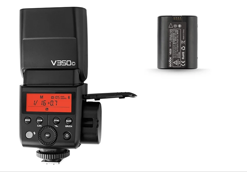 Аккумулятор Godox VB20 для вспышек V350