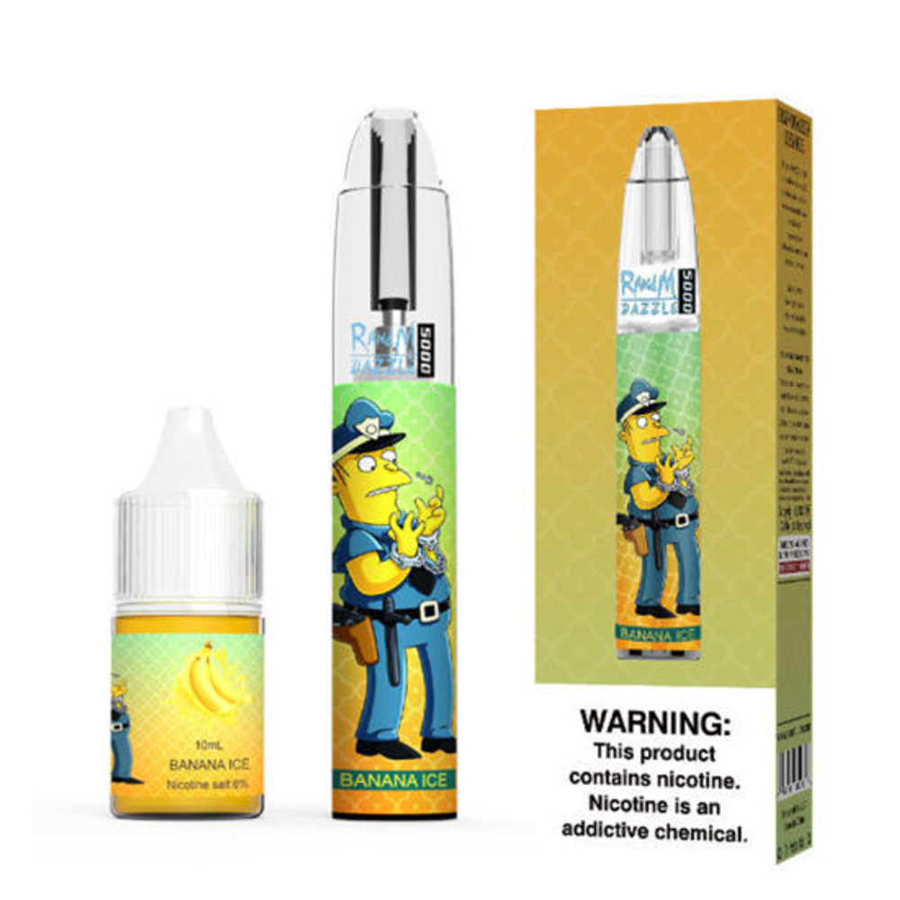 RANDM Dazzle - Banana Ice (5000)