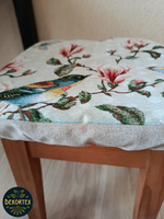 Набор чехлов на табурет из гобелена Магнолия (33х33 см) - 2шт