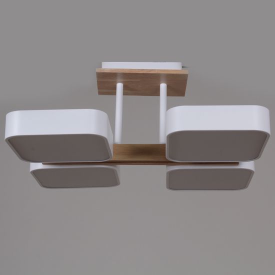 03359-0.3-04 WH+WOOD светильник потолочный