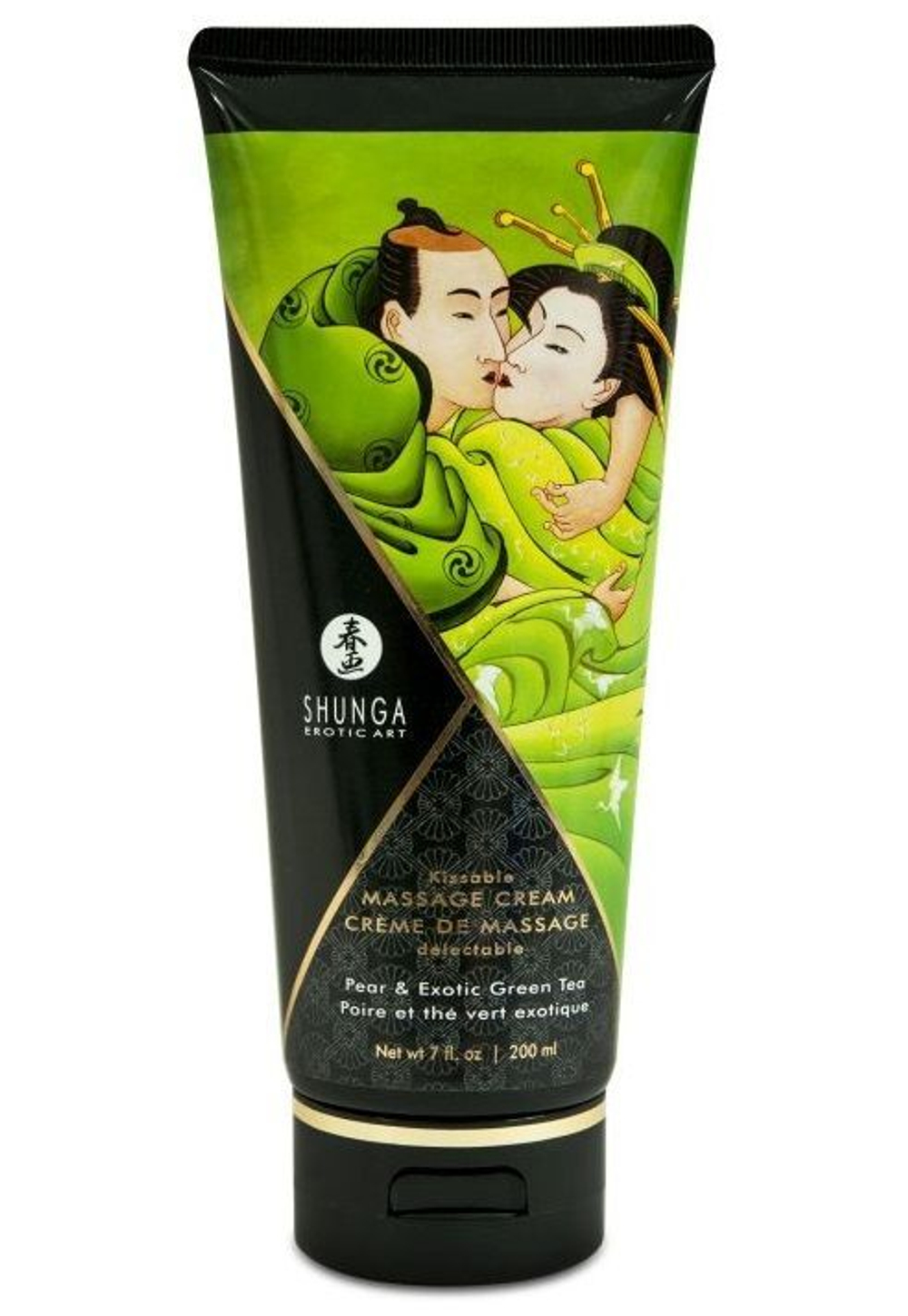 Массажный крем для тела с ароматом груши и зелёного чая Pear & Exotic Green Tea - 200 мл. (Цвет: не задано)