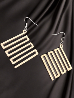 Серьги Геометрия