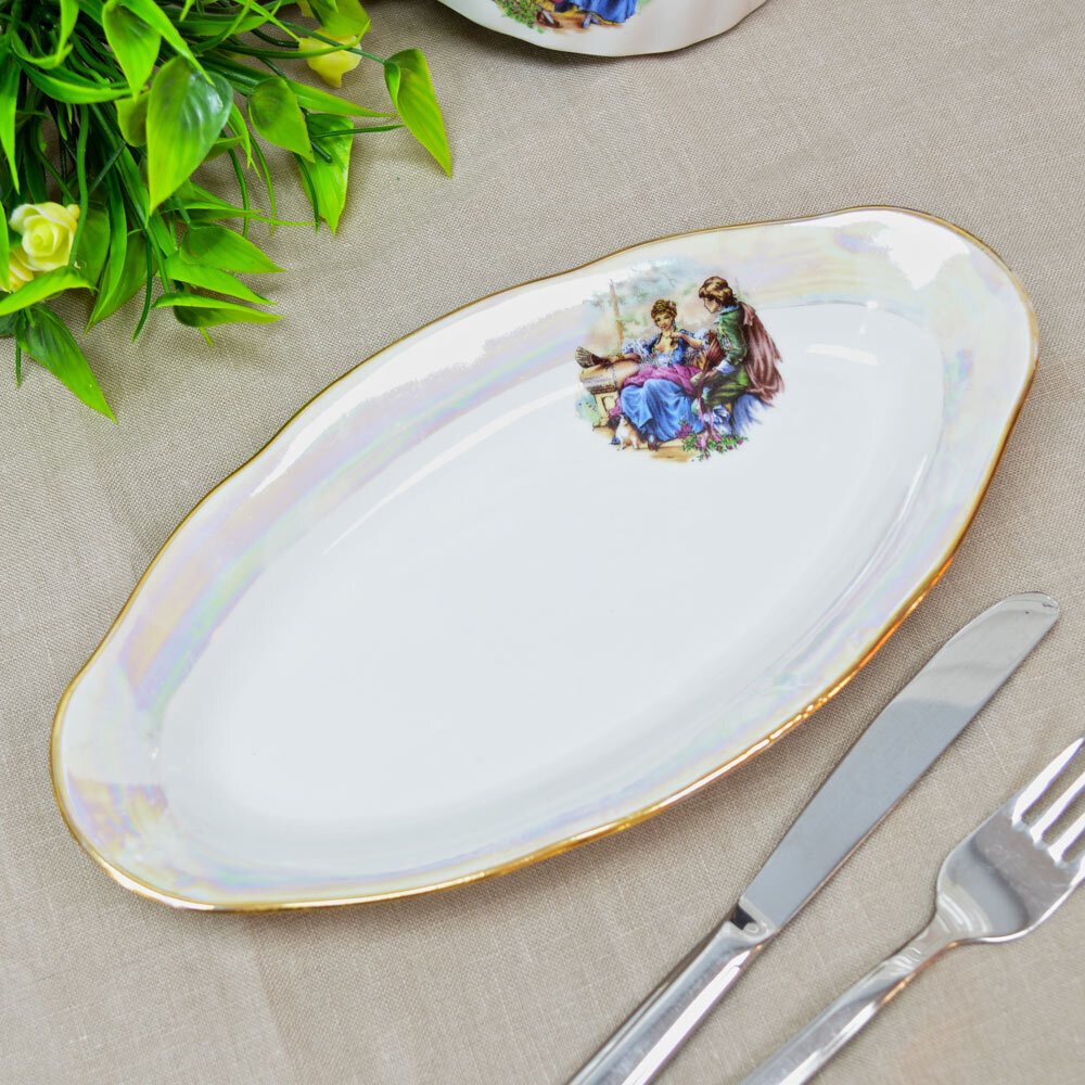 Селедочница 250мм форма Идиллия Мадонна