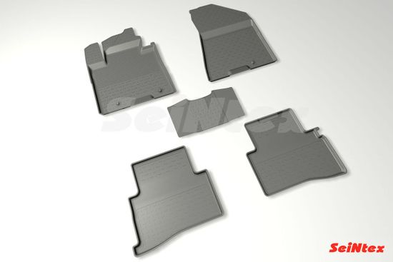 Резиновые коврики в салон Kia Sportage IV (2016-наст. время) "Высокий борт"