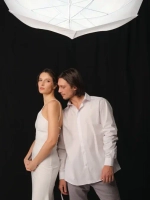 Фон муслиновый Raylab RL-BC01 3*3м черный