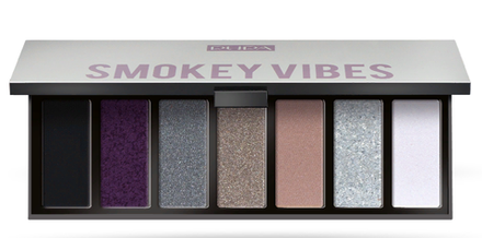 Pupa Палетка теней для век Make Up Stories Compact, 7 оттенков с разным финищем, тон №002, 13,3 гр