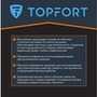Перчатки нейлоновые с латексным покрытием серые/синие TOPFORT НТЛ 01