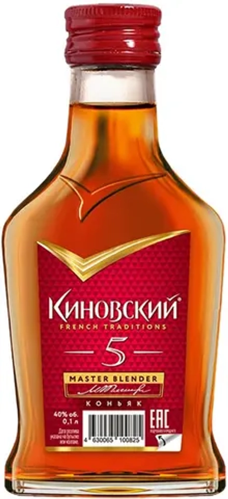 Коньяк Киновский 5 лет 0,1 40% ООО ИнвестПартнер Россия
