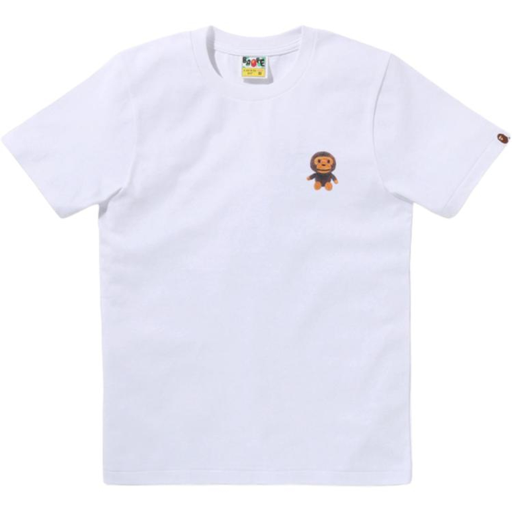 A Bathing Ape Bathing Ape Футболка Cotton Straight Fit Summer 0zxtew026102q белый