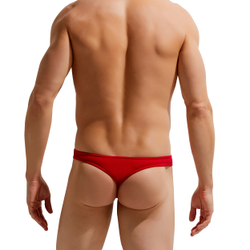 Мужские трусы тонги красные GAUVINE 1000