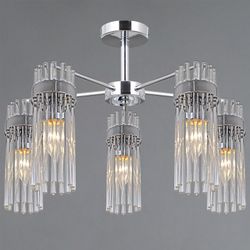 Люстра на штанге ILLUMICO GENOA IL0761-5CSQ-25 CR GENOA