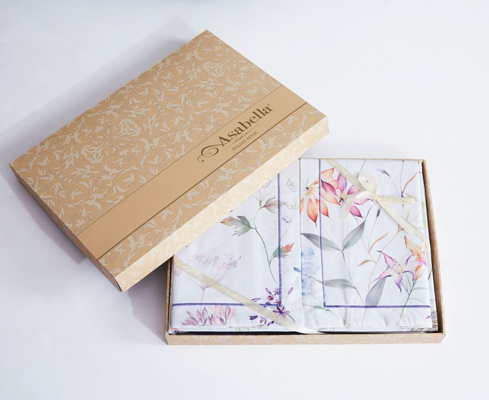 Постельное белье 2 спальное евро Asabella 2053-6