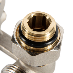 Узел нижнего подключения Royal Thermo угловой 1/2"х3/4"EK RTE 07.00002А