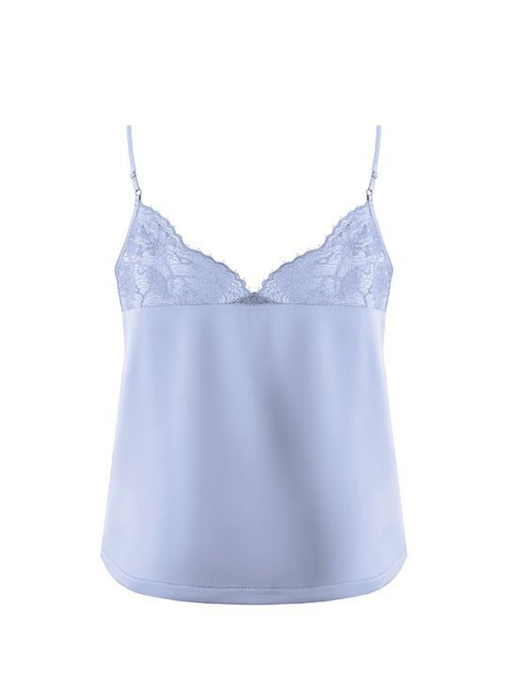 Легкий пижамный комплект Zora с кружевом (Размер: XXL) (Цвет: пудровый)