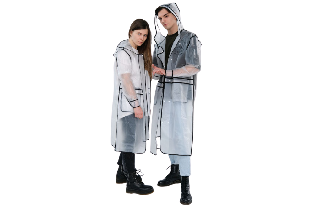 Дождевик RoadLike Street 3XL, прозрачный