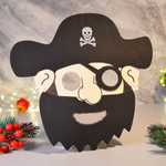 Маска карнавальная "Отважный пират Оливер"