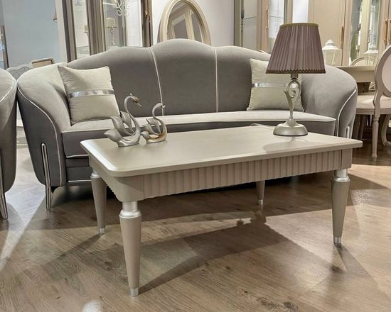 Стол журнальный GRAVITA серый камень