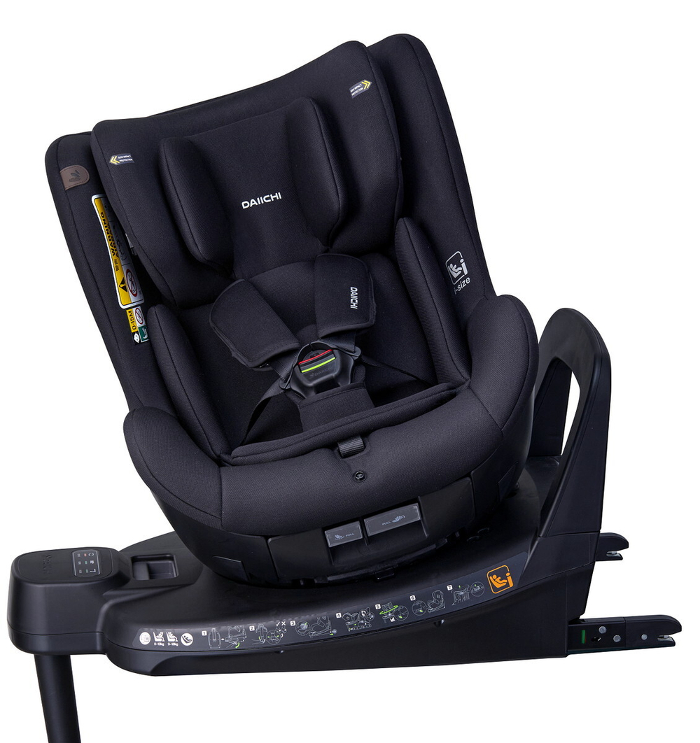 Автокресло Daiichi One-FIX 360 i-Size Season2 DA-D5100 Black