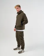 Купить Ветровка We Don’t Care Crinkle Nylon Windrunner Jacket Khaki Ветровка We Don’t Care Crinkle Nylon Windrunner Jacket Khaki