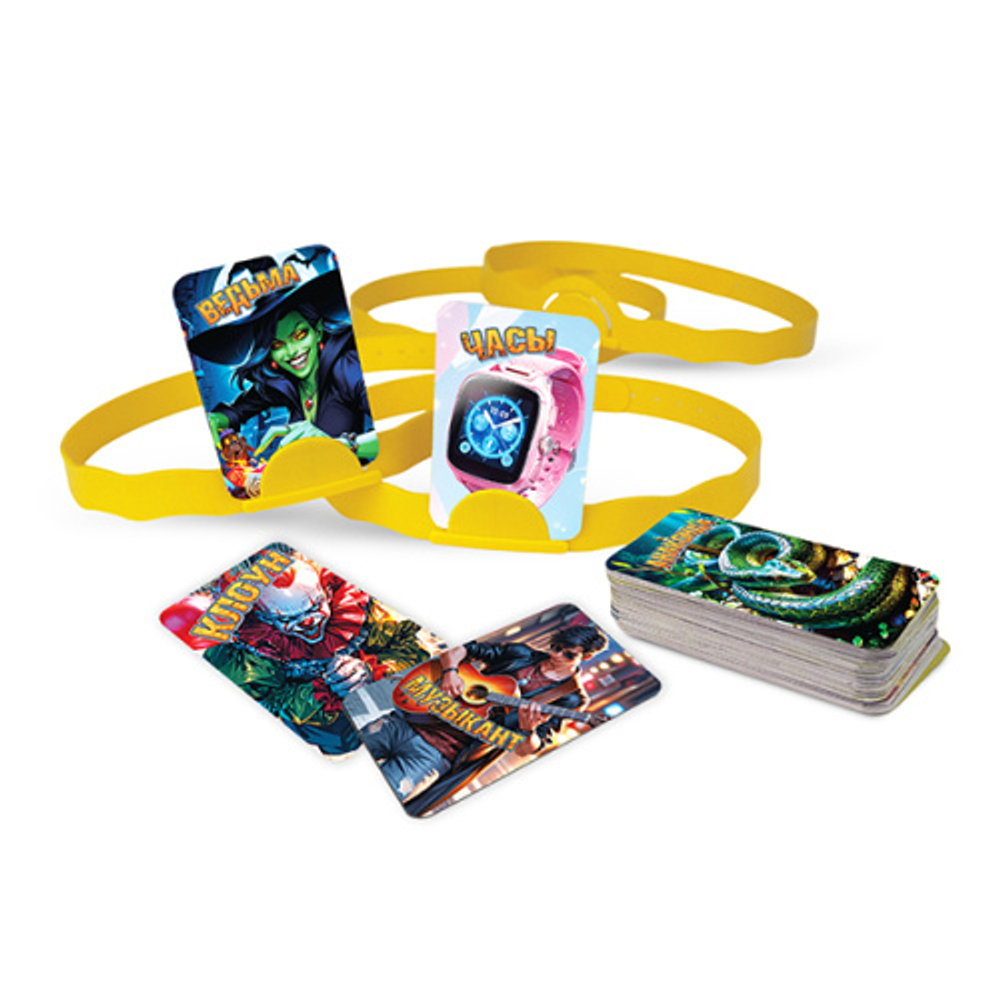 Игра настольная 12+ " Русский стиль " Селфи угадайка, состав: 4 ободка, 140 слов, 25 фант, инструкция, картонная упаковка, 20*4,1*21,3см