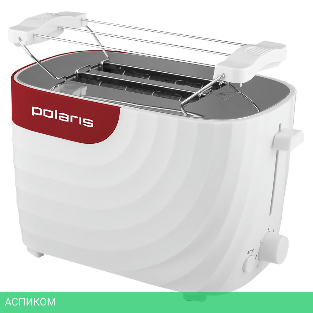 Тостер Polaris PET 0720 белый/красный