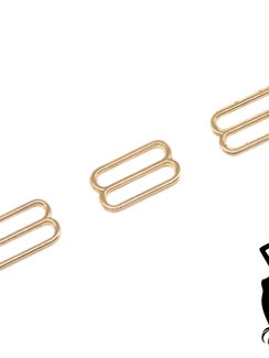 Рамка-регулятор Италия, 15 мм, металл, золото