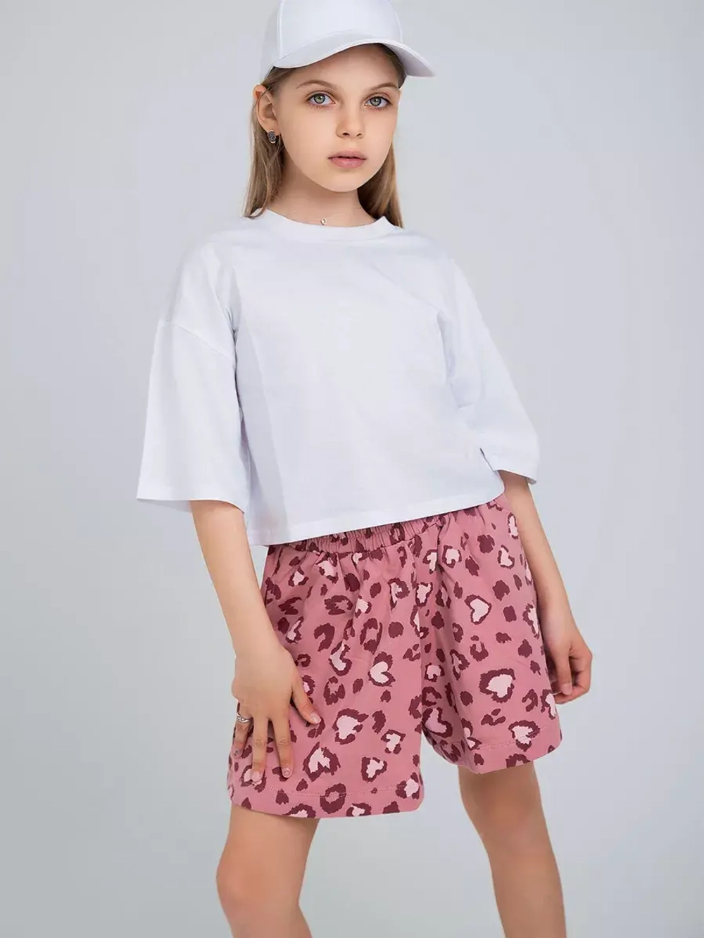 Шорты юбка для девочки, плотные