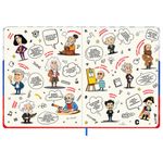 Дневник 1-11 класс 48 л., твердый, BRAUBERG, матовая ламинация, резинка, закладка-ляссе, с подсказом, "Герб", 107238