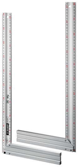 ЗУБР 500 мм, жесткий столярный угольник, Профессионал (34392-50)