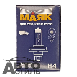 Автолампа H4 24V 75/70W P43t Маяк Standard #54430