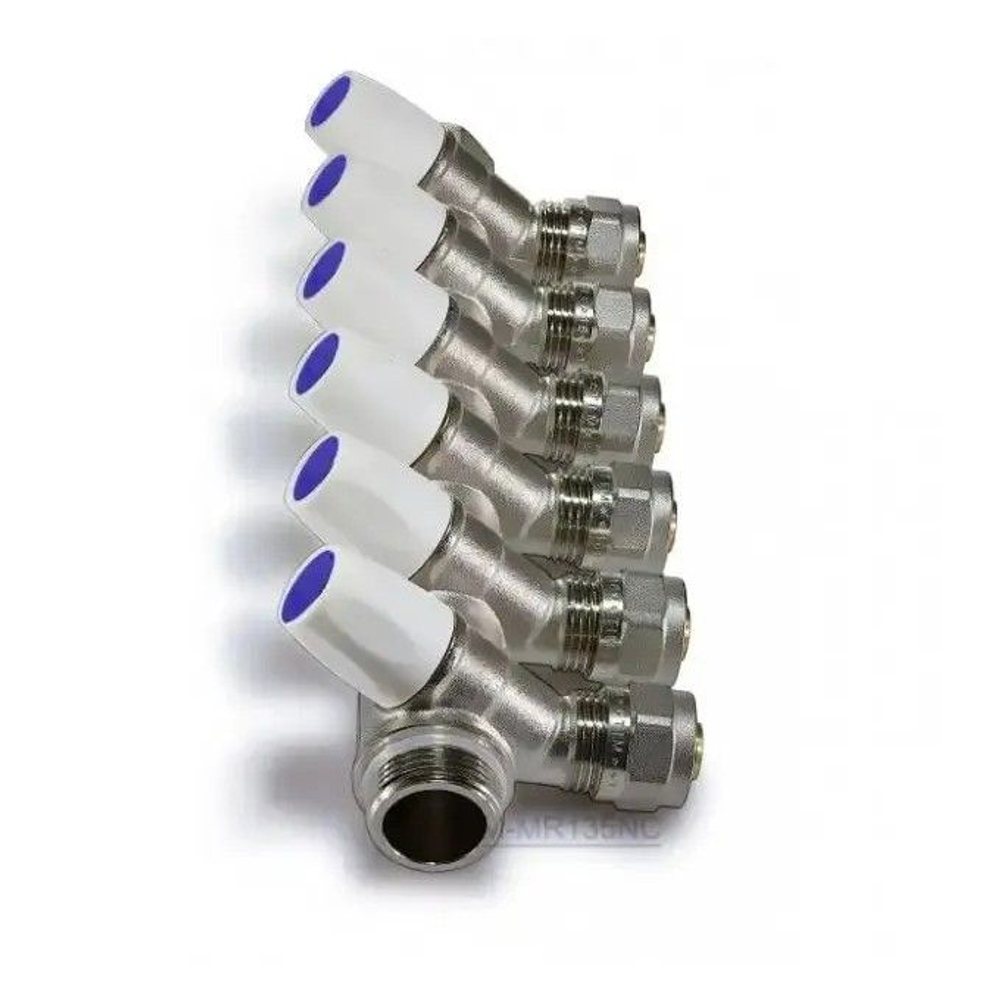 Коллектор вентильный 3/4х16(2.0) на 6 выхода (MR135N-3/4-C-6) TIM