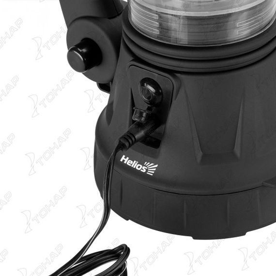 Фонарь ударопрочный + заряд.12V (HS-FK-5002) Helios