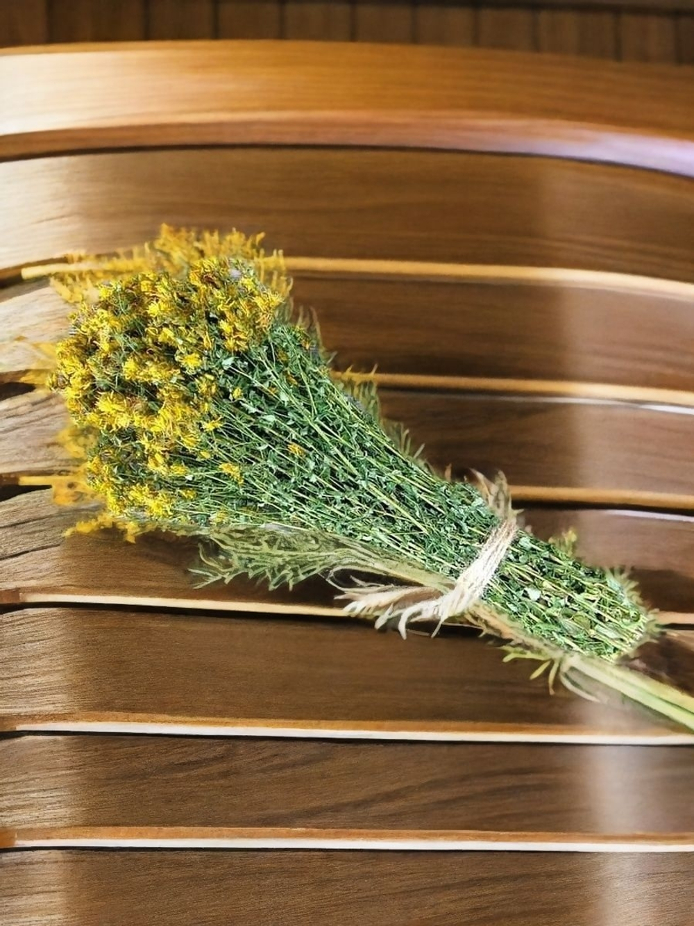 Веник для бани Зверобой Пучок