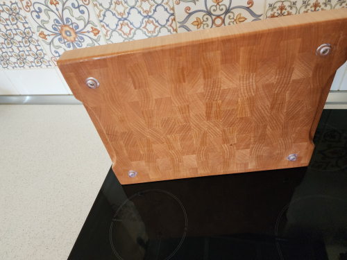 Торцевая разделочная доска 40x30x4 см. клен, арт. 071-1 уцененный