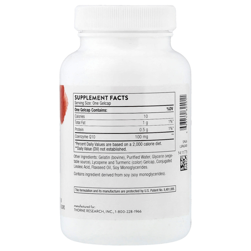 Thorne, Q-Best 100, 60 желатиновых капсул