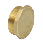 Заглушка латунь Ду 25 (1") НР VALFEX VF.583.L.100