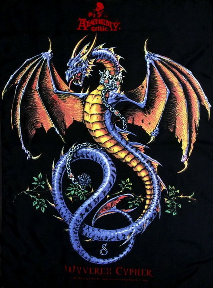 Флаг Дракон - Alchemy Gothic