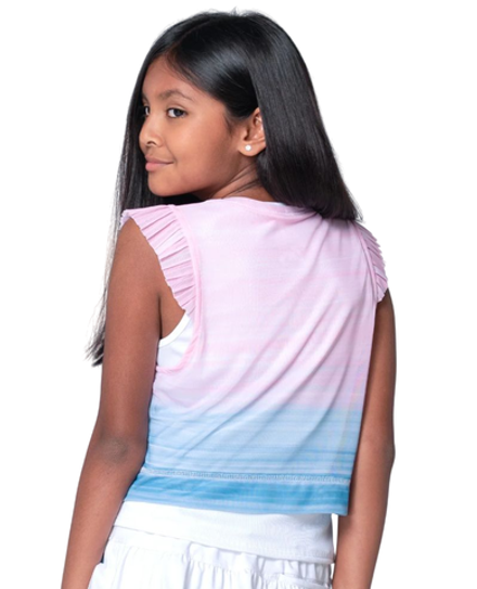 Футболка для девочки Lucky in Love Girls Linen Vision Tank - multicolor