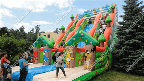 Надувная горка "Форест"