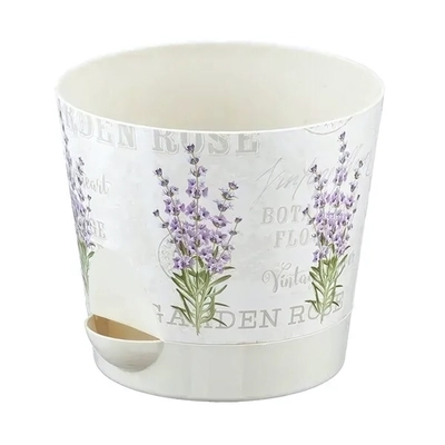 Кашпо НИКА ДЕКО D150мм 1,6л с прикорневым поливом лаванда 0,135,15х0,15м