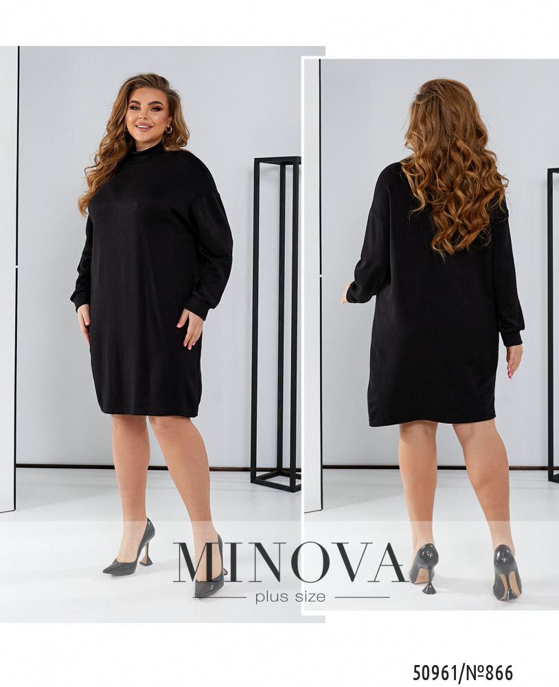 Платье 866-черный Minova