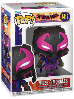 Фигурка Funko POP! Bobble Marvel Spider-Man ATSV S2 Miles G Morales (Prowler) (1412) 82650