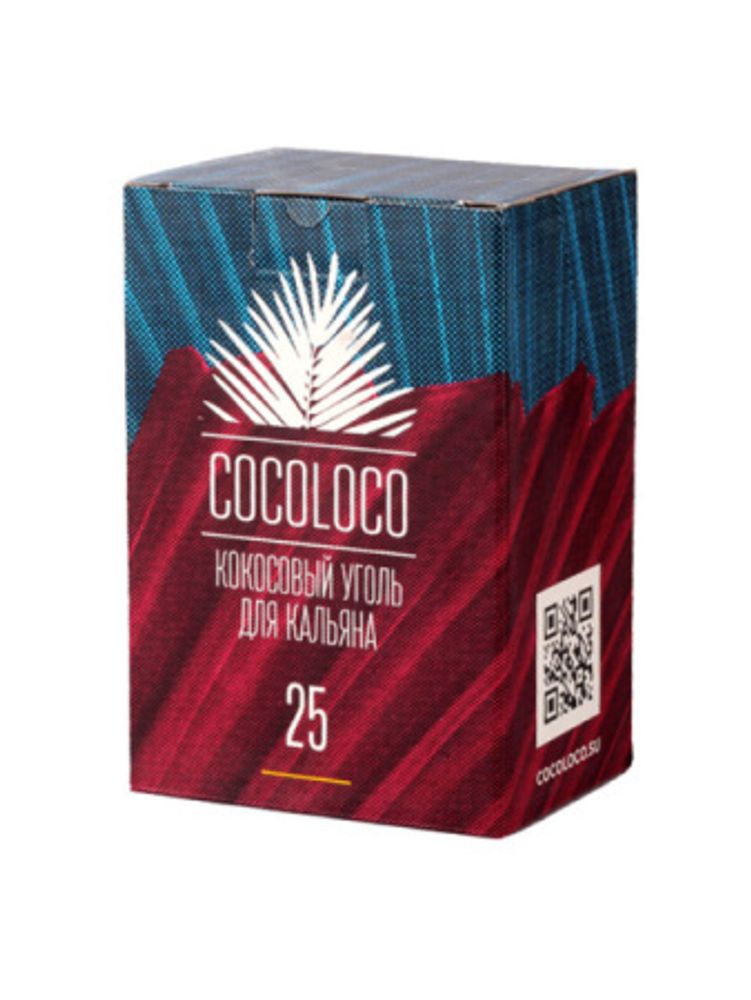 Угли COCOLOCO 25мм 72шт