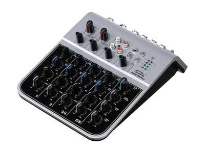 Мини-микшерный пульт, 6 каналов, USB, Soundking