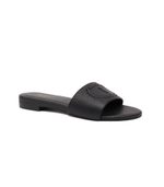 Кожаные шлепки TWINSET - черный(231TCT120)