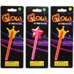 Палочка светящаяся Корона/Звезда, 24 см, микс цветов