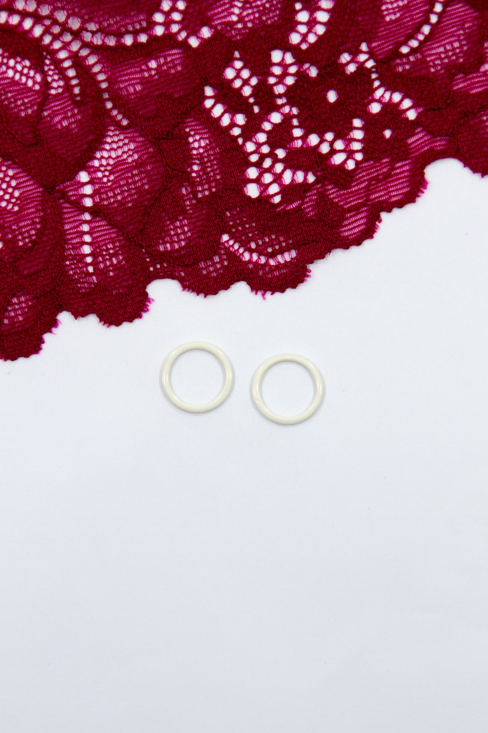 Кольцо, регулятор, крючок для бюстгальтера шампань 1 см