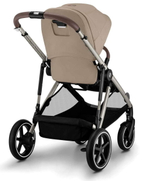 Прогулочная коляска Cybex Gazelle S TPE Almond Beige с корзиной и дождевиком