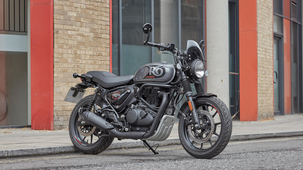 Royal Enfield Hunter 350 Dapper Grey