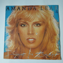 Винтажная виниловая пластинка LP Amanda Lear Diamonds For Breakfast (Germany 1980)